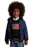 เสื้อแจ็คเก็ตเด็กผู้ชาย-Hooded Barn Jacket รุ่น CWPOOTWB6020307-สีกรมท่า
