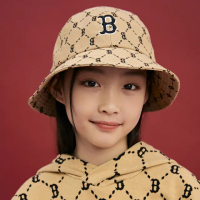 【MLB】童裝 漁夫帽 童帽 MONOGRAM系列 波士頓紅襪隊(7AHTM112N-43BGS)