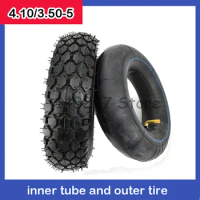 Warehouse Trolley Tire 4.10/3.50-5 Tyre for Old age Walker 3.50-5 Tire Three Way Car Wheelchair Inner Tube and Outer Tire