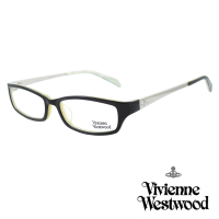 【Vivienne Westwood】光學鏡框線條工業英倫風-黑白-VW162 03(黑白-VW162 03)