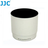 白色圓筒JJC佳能Canon副廠相容原廠ET-74遮光罩LH-74(W)適EF 70-200mm f/4L IS USM