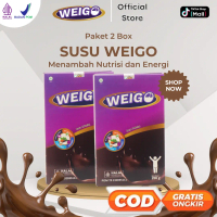 WEIGO 2 Box Susu Herbal Premium Obat Penambah Berat Badan dan Nafsu Makan Penggemuk Anak Remaja Dewa