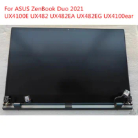 Original 14.0inch FHD LCD Screen For ASUS ZenBook Duo14 UX4100E UX482 UX482EA UX482EG UX4100EA Assembly With Touch Upper Part