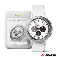 Rearth Ringke 三星 Galaxy Watch 4 (46mm) 玻璃螢幕保護貼(3+1片裝)
