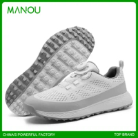 Men's Summer Professional Golf Shoes Sports Lightweight Golf Shoes Outdoor Golf Coach Sports Shoes Breathable