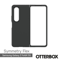 【OtterBox】Samsung Galaxy Z Fold4 5G 7.6吋 Symmetry Flex炫彩幾何對摺系列保護殼(黑)