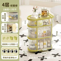 也雅落地推車嬰兒寶寶用品儲物折疊可折疊置物架多層收納架推車pp