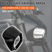 for Sportster S 2021 2022 Accessories Motorcycle Headlight Fairing Mask RH1250S RH 1250