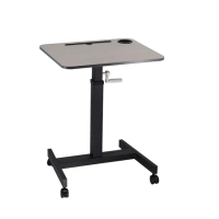 【WY】可移動升降電腦桌 站立式工作台(床邊桌/懶人桌/邊桌/筆電桌/滑輪桌)