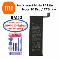 New BM52 100% Original Battery For Xiaomi Mi Note 10 Lite 10Lite / Note 10 Pro 10Pro / CC9pro CC9 Pro 5260mAh Bateria Battery