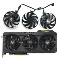 3-fan LHR TUF OC graphics card replacement fan CF9010U12S suitable for ASUS GeForce RTX3060 3060ti 3070 3070ti 3080 3080ti 3090
