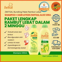 ZWITSAL Bundling Paket Rambut Lebat Bayi | Bundling Shampoo & Hair Lotion Zwitsal