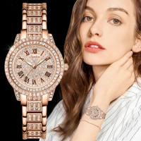 LIGE New Watch For Women Sunkta Brand Luxury Women Watch Creative Steel Waterproof Women Quartz Wristwatches Relogios Feminino
