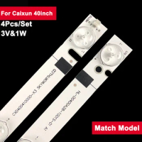 4Pcs/set 780mm LED TV Backlight Strip For Caixun 40inch HL-00400A28 1001S-01 A1 180.DT0-401800-1H LC40T440FL ST-4040 CX400DLEDM