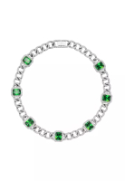 Arte Madrid PET IT ON 晶鑽古巴項鍊 - Tsavorite Green