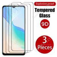 3PCS Protective Tempered Glass For Vivo Y76 5G 6.58" VivoY76 Y76s VivoY74s Y74s VivoV2124 V2124 Screen Protector Cover Film