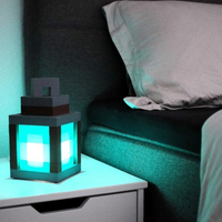 [Atmosphere] Minecraft Room Decoration Minecraft Lantern Figurine Peripheral Hot Sale 3D Night Light