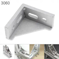 Angle Bracket 3060 Aluminum Corner 30x60 L Shape Right Angle Support Connector Extrusion Industrial Aluminum Profile