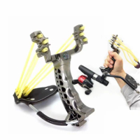 Professional Hunting Slingshot Powerful Fishing Slingshot Rifle With Arrows Shooting Crossbow Darts BB Balls For Adult Tools Set