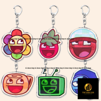 Game Keychains for Accessories Bag Shrimpo Astro Gigi Connie Artro Sprout Dandys  Vee Shelly Pebble 