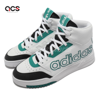 Adidas 休閒鞋 Drop Step 男鞋 白 湖水綠 高筒 反光 復古 運動鞋 三葉草 愛迪達 FZ0226