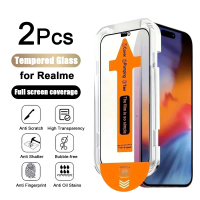 Kaca Bajaan Bebas Habuk, 2 Keping, Serasi dengan Realme Narzo N65, N63, N61, N55, N53, N70, N70X, N7