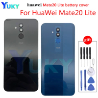 New For huawei Mate 20 Lite Battery Cover For Mate 20 Lite 6.3" Replace the battery cover With camera cover Mate 20 Lite
