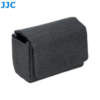 JJC Compact Leather Camera Case Oxford Pouch Case W 2 Battery Pocket For Fujifilm Fuji X100VI X100V 