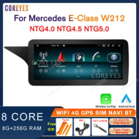 COREYES 12.3" Android 12 8+256G Car Radio For Benz W212 2009-2016 GPS Navigation Carplay Multimedia Player 1920*720P Head Unit