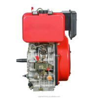 Air-cooled Diesel Fuel Electric Small 17 Hp 12KW Machinery Engines Ce Air Cooled Engine Power Support
