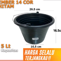 EMBER COR / EMBER HITAM 5 LITER / EMBER PLASTIK 14