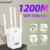 1200Mbps 5Ghz Wireless WiFi Repeater Booster 2.4G 5GHz Wi-Fi Signal Amplifier Extender Router Network Wlan WiFi Repetidor