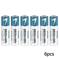 AAA1.5V Rechargeable Polymer Lithium-ion Battery 8800 AAA remote control mouse small fan Electric