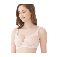 【Gennies 奇妮】COOLNESS沁涼蕾絲美型哺乳內衣(粉HA11)