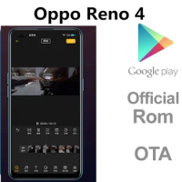 New Oppo Reno 4 5G Android Phone Dual Sim Face ID Screen Fingerprint OTG 6.4" 2400X1080 48.0MP 65W Charger Snapdragon 765G