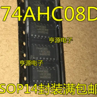 10pieces 74AHC08 74AHC08D SOP-14