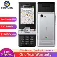 Original Sony Ericsson T715 3G Mobile Phone Unlocked 2.2'' Display 3.15MP Camera Bluetooth FM Radio Slider CellPhone