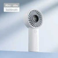 JISULIFE Handheld Fan LIFE4 5S Kipas Angin Kecil 3600mAh yang di cas 12 Bilah Dengan Daya Tahan Bate
