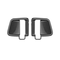 Carbon Fiber Pattern Texture Middle Door Inner Handle Bowl Cover Trim for Nissan SERENA C28 2022-2023 Car Accessories