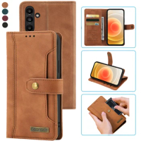 Samsung Galaxy A13 5G Case Notebook Style Card Case Leather Wallet Flip Cover For Samsung Galaxy A13 5G Luxury Cover Stand Card