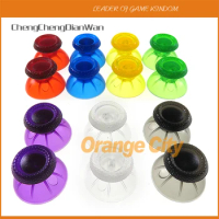 4PCS Transparent Mushroom Cap Analog Cover Shell Thumb Stick Joystick Thumbstick For Sony PlayStation 5 PS5 Game Controller