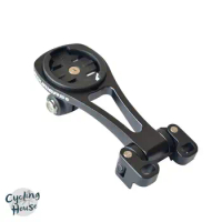 Fouriers Bicycle Computer Mount HA-S022 Adjustable Angle For Stem Front Cap Compatible With Mio Garmin Bryton GoPro Speedmete