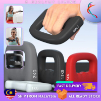 1 Pair Boxing Dumbbell Pemberat Tangan Weighted D-Type Dumbbell Yoga Dumbbell Neoprene Untuk Latihan