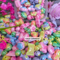 (30 gr) Manik Mote sweety beads pastel UV import Bahan Kerajinan DIY