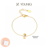 YOUNIQ POPS Ice Cream 18K Gold Titanium Bracelet for Kids Bracelet