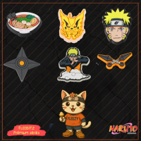 JIBBITZ SET FLEEZY - Naruto - Aksesoris Jibbitz Charm Gesper Sepatu Sandal Pin Charms Motif Mainan L