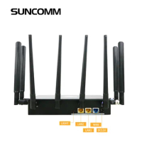 External antenna 5G router cpe wifi 6 SUNCOMM O2 Mesh Qos band lock PCI lock AT TTL setting modem routeur 5g