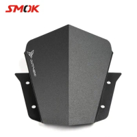 SMOK Motorcycle CNC Upper Headlight Mount Cover Panel Fairing Windshield Windscreen For Yamaha MT-09 MT09 MT 09 2014-2017