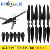 Propellers for Dji AIR 3 Blades, 8747F Propeller Low Noise Replacement Prop Blades Compatible: Dji Air 3 Drone Accessories
