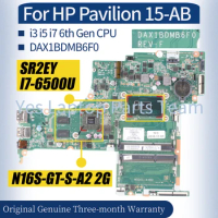 For HP Pavilion 15-AB Laptop Mainboard DAX1BDMB6F0 829278-601 830603-601 823289-601 I3 I5 I7 6th 2G DDR3 Notebook Motherboard
